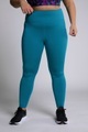 Grosse Grössen Sport Tights, Damen, türkis, Größe: 54/56, Polyester/Elasthan, Studio Untold