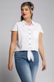 Grosse Grössen Bluse, Damen, grau, Größe: 42/44, Baumwolle/Synthetische Fasern, Ulla Popken