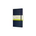 Moleskine Notizbuch Large/A5, Blanko, Soft Cover, Saphir