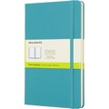 Moleskine Reef Blue Notebook Large Plain Hard