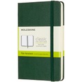 Moleskine Notizbuch, Pocket, A6, Blanko, Hard Cover, Myrtengrün