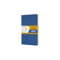 Moleskine Volant Large/A5, 2er Set, Blanko, Soft Cover, Vergissmeinnicht Blau, Bernsteingelb