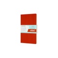 Moleskine Volant Large/A5, 2er Set, Liniert, Soft Cover, Korallrot, Aquamarinblau