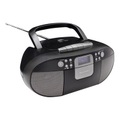 soundmaster SCD7800SW Kassettenradio DAB+, UKW AUX, CD, DAB+, Kassette, UKW, USB Weckfunktion Schwarz