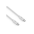 PureLink USB4-Kabel 20Gbps, 240W USB C - USB C 1 m, Weiss