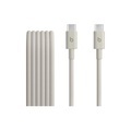 Apple Beats USB-C auf USB-C gewebtes Kabel, grau, 60W 1.5 m