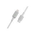 Belkin Smart LED Kabel - USB-C / Lightning / Weiss - 1.2m