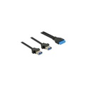 85244 USB Kabel 0,8 m Schwarz