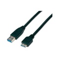 WIREWIN Triotronik USB 3.0 A-MB MM 1.0 SW USB Kabel 1 m USB 3.2 Gen 1 (3.1 Gen 1) USB A Micro-USB B Schwarz