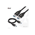 club3D USB-Kabel USB-A Stecker 0.50 m Schwarz CAC-1409