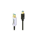 FiberX USB 3.1-Kabel FX-I645 AOC USB A - USB B 15 m