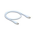 Delock USB 2.0-Kabel Silikon USB-C - USB-C 0.5 m