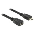 Verlängerung USB 2.0 Micro-B Stecker > Buchse, Kabel