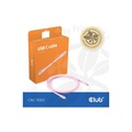 Club 3D USB4-Kabel CAC-3002 240 W USB C - USB C 2 m