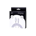 onit USB 3.1-Kabel 66 W, USB-A - USB-C, 2 m, Weiss