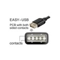 Delock USB 2.0-Kabel USB-C - USB-A 0.2 m