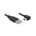 Delock USB 2.0 Anschlusskabel [1x USB 2.0 Stecker A - 1x USB 2.0 Stecker Mini-B] 5 m Schwarz
