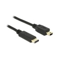 USB 2.0 Kabel, Stecker C > Stecker Mini