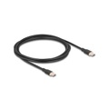 Delock USB 2.0-Kabel Silikon USB-C - USB-C 2.5 m