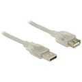 Delock 83881 - USB Verlängerung A - A St/Bu 1.00m transparent