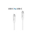 PureLink USB4-Kabel 20Gbps, 240W USB C - USB C 0.5 m, Weiss