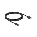 Delock USB 2.0-Kabel USB-C - USB-A 3 m