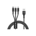 SunSlice Trident Kabel Lightning/USB-C/Micro-USB A