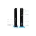 USB 3.0/USB-C Dual HDMI Docking Station, Dockingstation