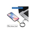 deleyCON USB 2.0-Kabel USB A - Lightning 0.5 m