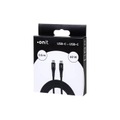 onit USB 3.0-Kabel 60 W, USB-C - USB-C, 0.5 m, Schwarz