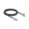 Delock USB 2.0-Kabel Schnelladefunktion 60 W USB A - USB C 2 m