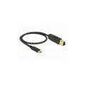 DeLock 83674 - USB 3.1 Gen 2 (10 Gbps) Kabel Type-C zu Typ-B - 0.5m