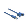 86994 USB Kabel 0,25 m USB 3.2 Gen 1 (3.1 Gen 1) USB A Blau
