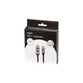 onit Kabel USB Type C DisplayPort 1 m Videokabel Grau Schwarz