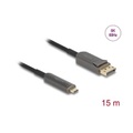 Delock Kabel 8K 60 Hz USB Type-C - DisplayPort, 15 m