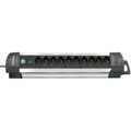 Brennenstuhl 1391002010 Steckdosenleiste mit Schalter 10fach Schwarz, Silber CH-Stecker