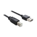 Delock USB 2.0 EASY-Kabel, USB-Stecker (Typ A) auf USB-Stecker (Typ B), 2 m