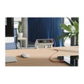 Bachmann Tischsteckdosenleiste DESK2 1xT13 1xUSB C/C 45W 0.2m INOX