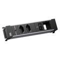 Bachmann Einbausteckerleiste POWER FRAME M 2xT13 1xUSB C/C 65W 1xCM