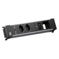 Bachmann Einbausteckerleiste POWER FRAME M 2xT13 1xUSB C/C 45W 1xCM