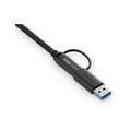 PureLink iSeries USB-Kabel C-C, USB-A Aufsatz USB-C - USB-A/USB-C 1 m