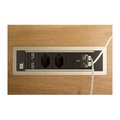 Bachmann Einbausteckerleiste POWER FRAME S 2xT13 1xUSB C/C 65W 0.2m