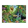 Puzzle Tiere im Dschungel