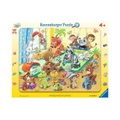 Kinderpuzzle Im Tierkindergarten