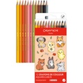 CARAN D'ACHE Farbstifte Swisscolor 1285.803 Kawaii Cute Animals 12 Stk.