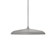 Flache LED-Hängeleuchte Artist 25, grau