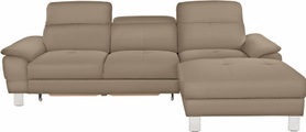 exxpo - sofa fashion Ecksofa, inkl. Kopf- bzw. Rückenverstellung, wahlweise mit Bettfunktion und Bettkasten