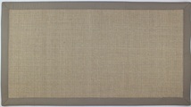 Home affaire Sisalteppich »Arradon«, rechteckig, 5 mm Höhe, Bordürenteppich, Flachgewebe, reines Sisal, leicht meliert, ideal im Wohnzimmer & Schlafzimmer