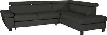 exxpo - sofa fashion Ecksofa, mit Kopfstützenverstellung und Armlehnverstellung, Wahlweise mit Bettfunktion und Bettkasten