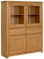 Home affaire Highboard »Sarthe«, aus Kiefer massiv, Breite 141 cm